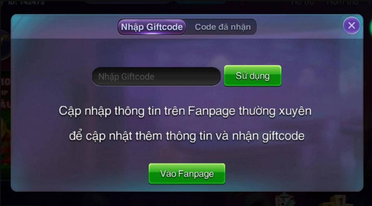 Giftcode Tip Club cho game thủ VIP